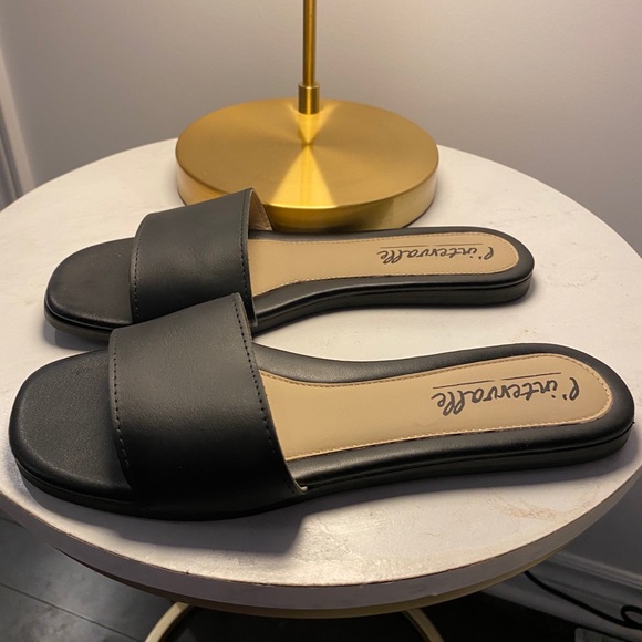 L’Intervalle black flat slides - size 40 (10) - Picture 3 of 3